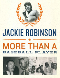Book cover: Jackie Robinson: More Than A Baseball Player