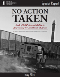 Book cover: No Action Taken