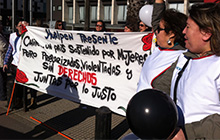 “Together for Justice”—Chilean labor protesters